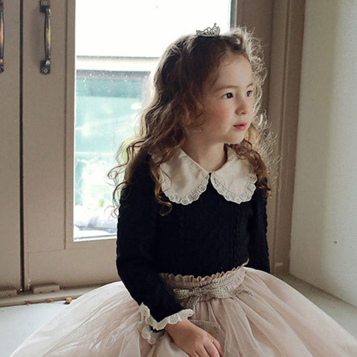 Falda Pantalón Tutú Invierno Niña con Malla Superpuesta - Image 6