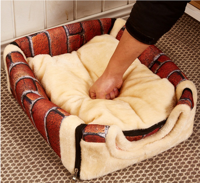 Cama Nido Portátil para Mascotas - Removible y Lavable - Image 14