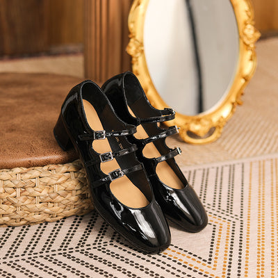Sandalias de Cuero Vintage con Estilo Clásico - Image 5