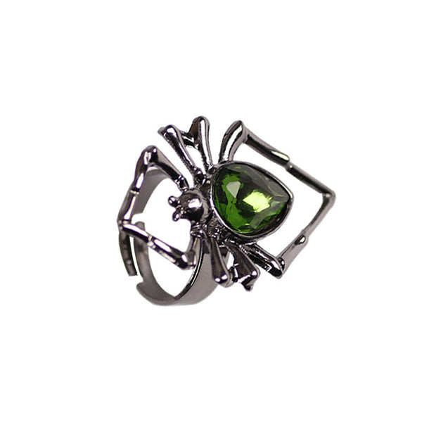 Anillo Araña Retro con Cristales Incrustados - Diseño Gótico Creativo - Image 3