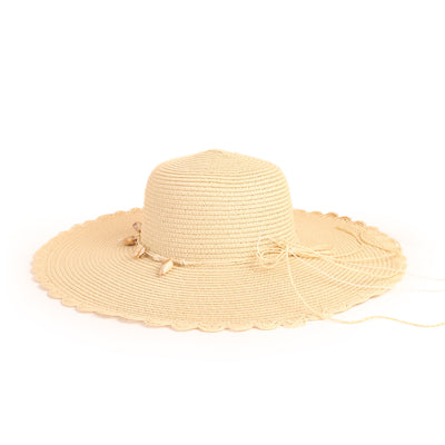 Sombrero de Playa con Ala Ancha y Encaje - Protección Solar Versátil - Image 5