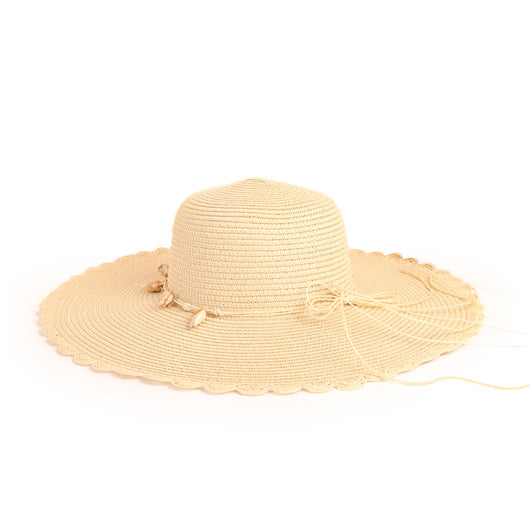 Sombrero de Playa con Ala Ancha y Encaje - Protección Solar Versátil - Image 5