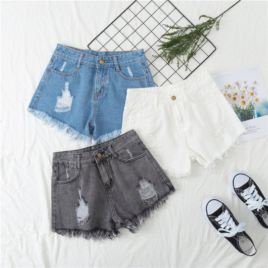 Shorts Vaqueros Holgados de Cintura Alta para Mujer - Image 16