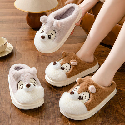 Pantuflas Cálidas con Diseño de Ardilla para el Hogar - Image 10
