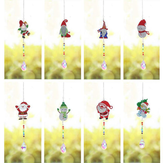 Campana de Viento Diamante con Mariposas y Libélulas para Ventana - Image 3