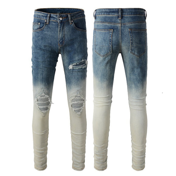 Pantalones Infantiles Retro Degradado Americano