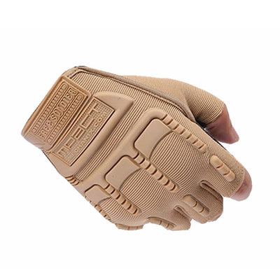 Guantes Tácticos SEAL Free Soldier Medio Dedo Agarre Antideslizante - Image 16