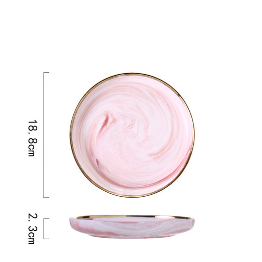 Plato de Cenar Mármol Rosa Phnom Penh - Image 12
