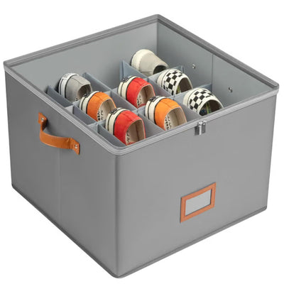 Caja Organizadora de Zapatos Plegable con Rejilla Visual y Tapa - Image 19