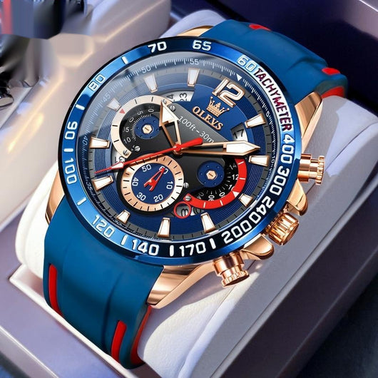 Reloj Inteligente de Banda Silicona con Luz Nocturna para Hombre - Image 5