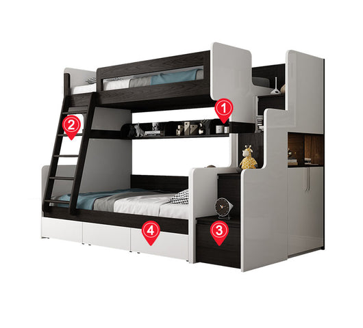 Cama Doble Multifuncional con Altura Ajustable - Image 5