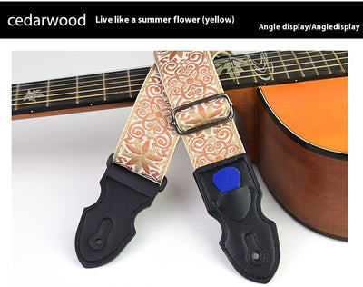 Correa de Guitarra de Cuero Artesanal - Diseño Personalizado para Guitarra Acústica y Eléctrica - Image 20