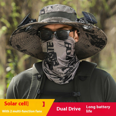 Gorro Solar con Ventilador y Batería de Larga Duración - Image 10