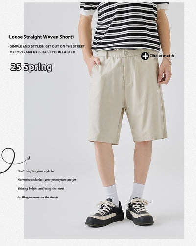 Shorts Casuales de Lyocell para Hombre - Comodidad de Verano Premium - Image 22
