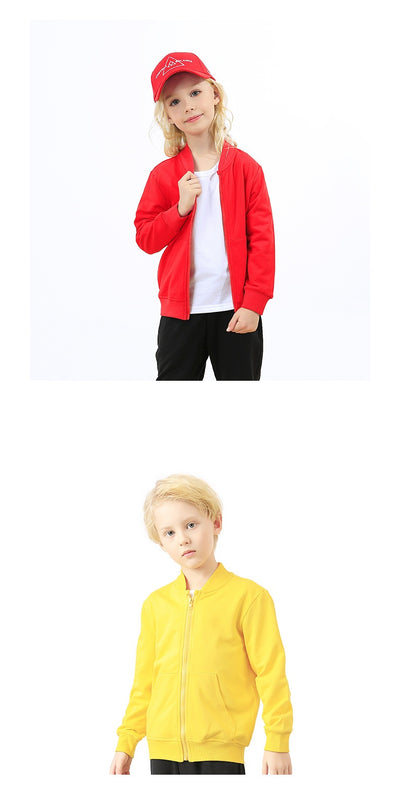 Suéter con Cierre para Niños y Niñas - Abrigo Deportivo Casual Otoño - Image 14