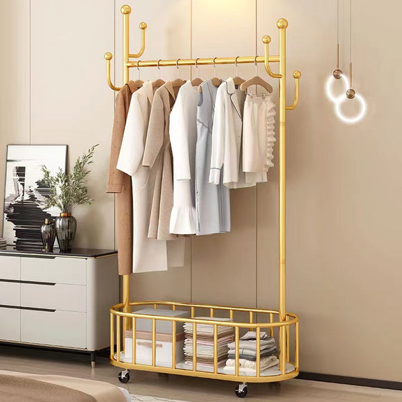 Perchero Móvil Multifuncional para Dormitorio y Hogar