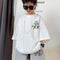 Playera Infantil Reforzada con Estampado Divertido
