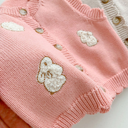 Chaleco Cardigan Infantil con Estampado de Conejitos - Image 19