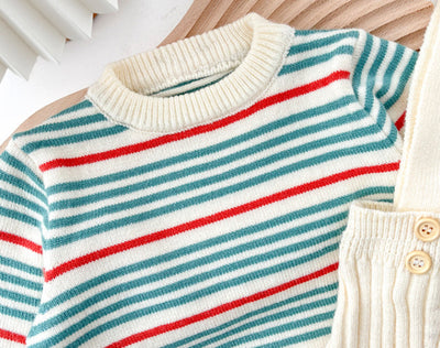 Suéter Rayado Tejido para Niños y Niñas - Image 9