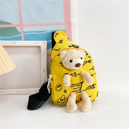 Bolsa Bandolera Infantil de Lona con Correa Ajustable - Image 5