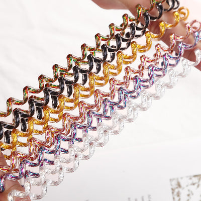 Elástico Resistente para Cabello Estilo Cordón Telefónico - Image 19