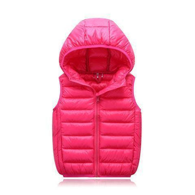 Chaleco Térmico Acolchado con Capucha para Niños - Algodón Duradero - Image 4
