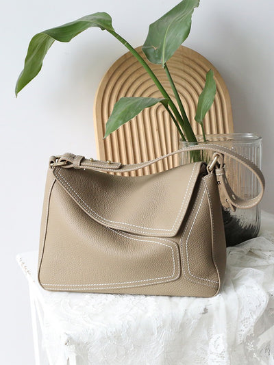 Bolsa Bandolera de Cuero Genuino Vacuno - Mensajero Estilo Profesional - Image 10