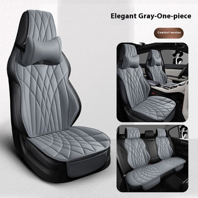 Funda de Asientos de Cuero Premium para Auto - Juego Completo 5 Plazas - Image 41
