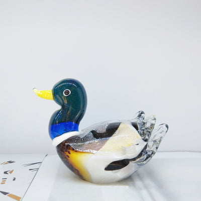 Pato Mandarín de Cristal - Decoración Artesanal Estilo Antiguo - Image 17