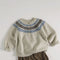 Suéter Tejido Infantil Unisex - Pullover Cómodo y Versátil