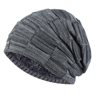 Gorro Tejido Grueso Fashion Plus Terciopelo - Calidez y Estilo - Image 8