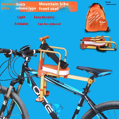 Asiento Delantero Plegable de Aluminio para Bicicleta Compartida Infantil - Image 19