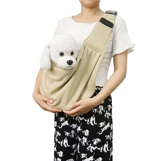 Bolsa Bandolera Portátil para Mascotas - Plegable y Cómoda