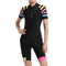 Jersey de Ciclismo Ajustado Transpirable de Manga Corta