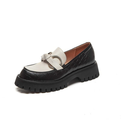 Zapatos Plataforma Piel de Oveja Mujer - Botín Impermeable Tacón Bajo Taichung - Image 11
