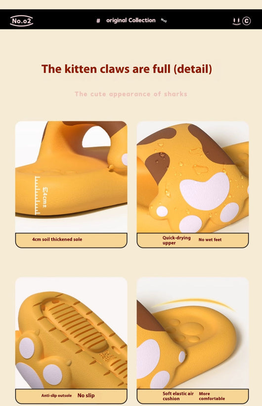 Pantuflas de Garra de Gato - Cómodas y Suaves para Casa - Image 9