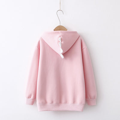 Sudadera con Capucha Estampada y Forro Polar - Image 7
