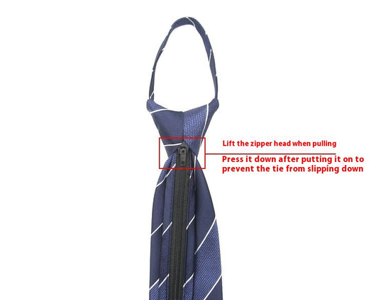 Corbata con Cierre Ejecutiva sin Nudo para Hombre - Image 42