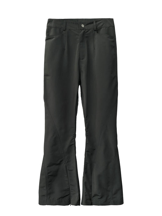 Pantalones Flare con Cierre Lineal para Mujer - Diseño Versátil Unisex - Image 3