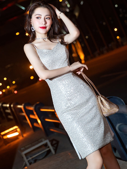 Vestido Corto Elegante con Tirantes para Mujer - Diseño Sexy para Eventos - Image 8