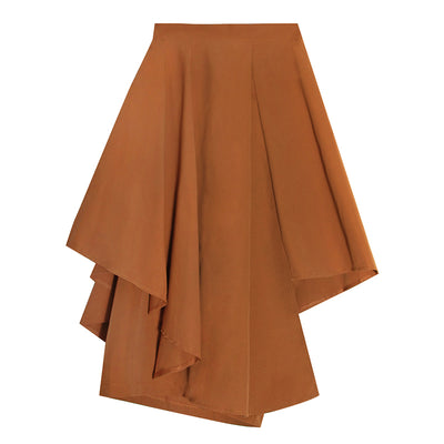 Falda Midi Volantes Asimétrica para Mujer - Image 5