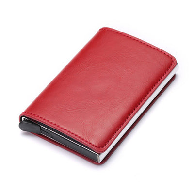 Cartera Automática Anti Magnética de Aluminio con Apertura Emergente - Image 36