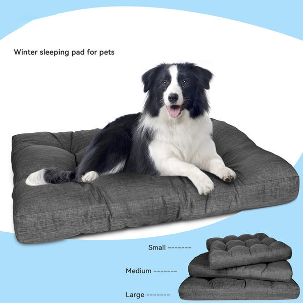 Cama Térmica Acogedora para Perros Grandes - Nido Cálido de Invierno