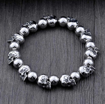 Pulsera de Calavera Titanio para Hombre - Diseño Minimalista - Image 10