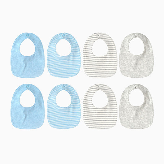 Set de 8 Paños Absorbentes para Bebé en Colores Sólidos - Image 4