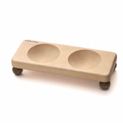 Comedero para Gatos de Cerámica con Base de Madera Sólida - Image 4