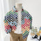 Chaqueta Casual Infantil Estilo Coreano con Mosaico
