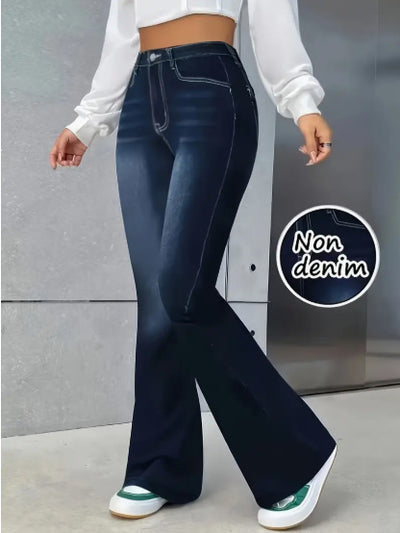 Jeans Bootcut Cintura Alta Slim Fit Estilo Americano - Image 7