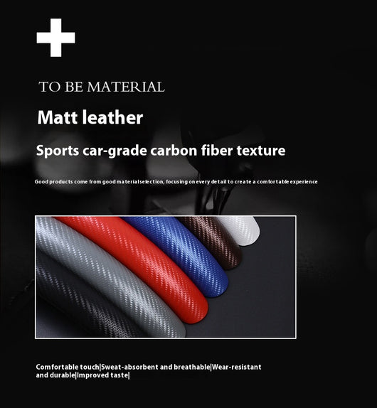 Funda para Volante de Gamuza Absorbente con Patrón Fibra de Carbono - Image 38