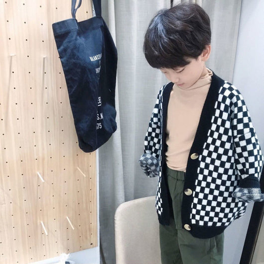 Cardigan Tejido Suelto Estilo Western Unisex - Image 17